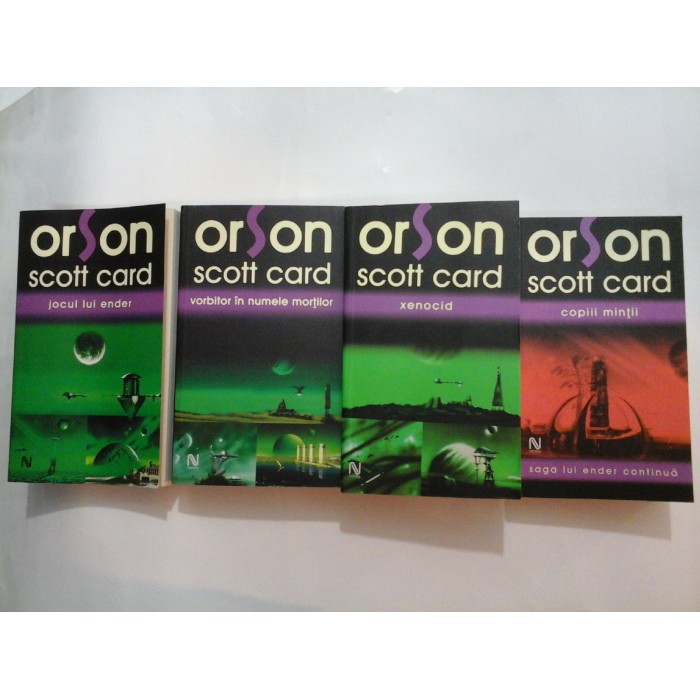 JOCUL LUI ENDER - 4 volume - ORSON SCOTT CARD JOCUL LUI ENDER - 4 volume - ORSON SCOTT CARD